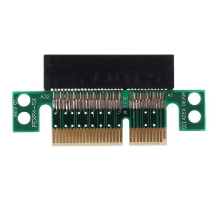 Carte PCI Express 4 ports USB 3.0 - 3 externes et 1