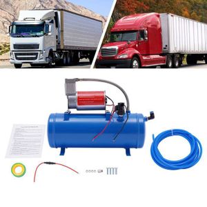 COMPRESSEUR D'AIR 100PSI Avec Réservoir 6 Litres DC 12v Pour Train