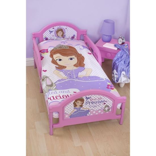 Parure De Lit Junior Princesse Sofia Disney Achat Vente Housse