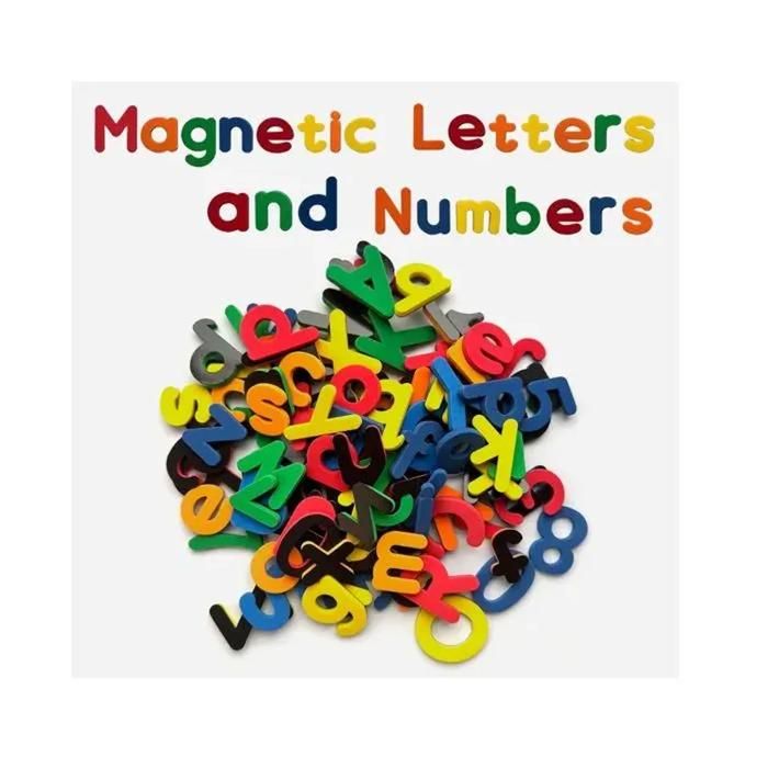 Jeu éducatif Magnétique Smoby - 72 Lettres Et Chiffres Magnétiques