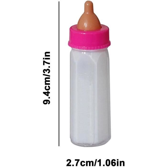 Hililand Bouteille de lait de maison de poupée Lot de 8 bouteilles de lait  de maison de poupée en plastique avec détails vifs - Cdiscount Jeux - Jouets