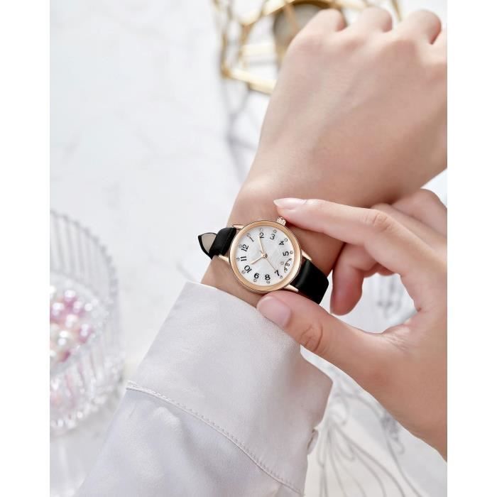 Montre cadran nacre 2025 femme