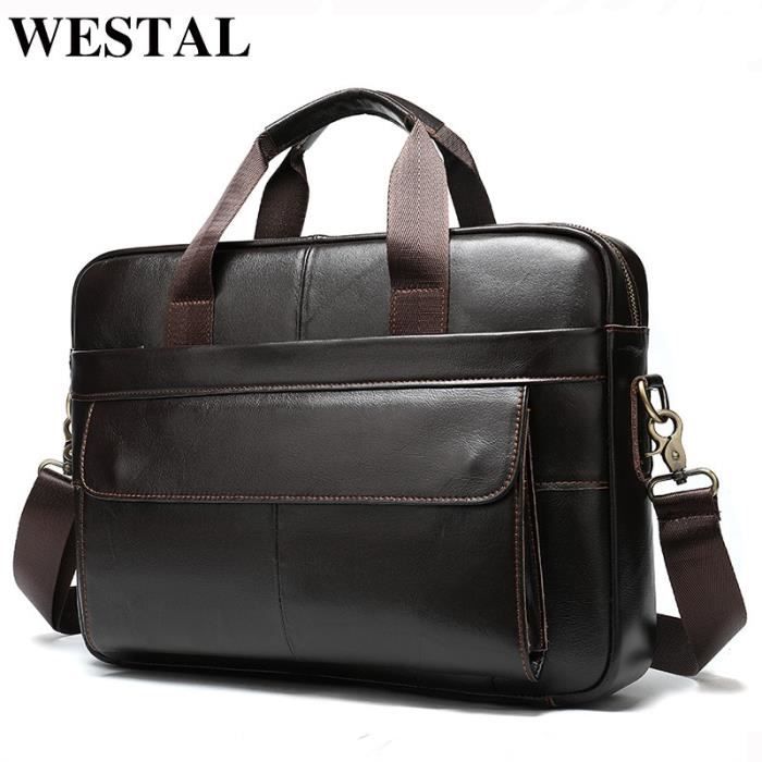Sac porte document cuir homme deals