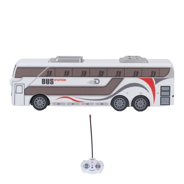 Bus Scolaire Télécommandé Avec éclairage LED – Jouet RC Pour Enfants 3 Ans Et Plus – Cadeau D’anniversaire Ou De Noël
