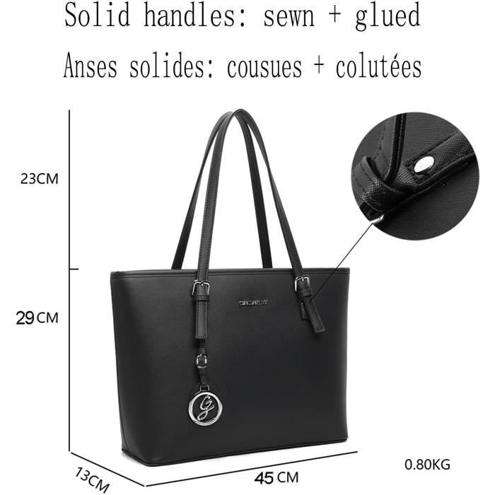 Gallantry Sac Cabas Femme A4 Fourre tout Lyc e Grand Sac