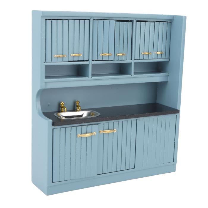 Ensemble Cuisine Pour Maison De Poupée – Table, Chaises, Réfrigérateur, Casseroles – 3 Ans+, Multicolore – Développe L'imagination