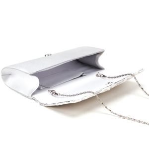 pochette blanche pas cher
