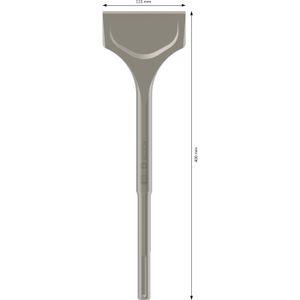 Burin Bêche SDS-Max Bosch 350mm - Pour Béton Et Maçonnerie, Tranchant 115mm