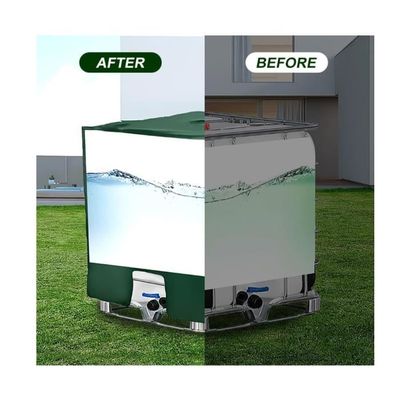 Bâche de réservoir d'eau IBC 1000L - DIBOTELL - Imperméable Anti-poussière Anti-UV - Tissu