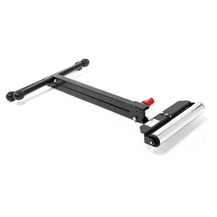MSW-RT-60B Servante à Rouleau Réglable MSW – Tréteau Atelier 60 Kg Hauteur 67,5-110 Cm – Support Convoyeur 8 Billes Acier