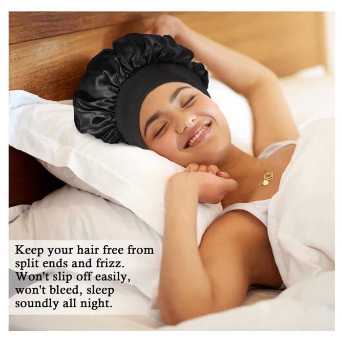 Wanmu Lot De 2 Bonnets De Nuit Légers En Coton Pour Homme Et Femme