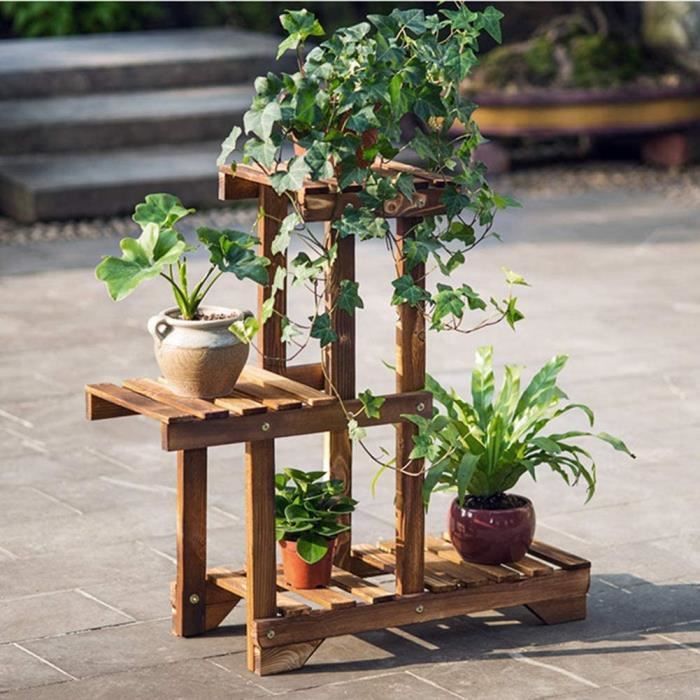 DIY jardinière : une jardinière sur pied pour vos plantes d'intérieur