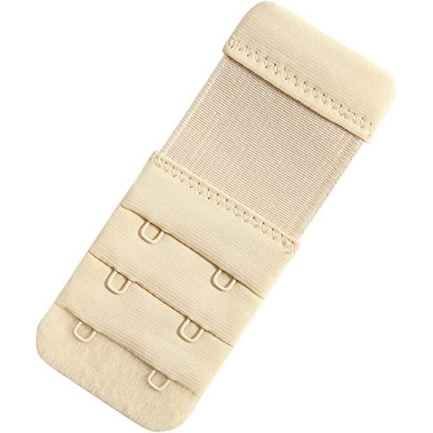 12 Extensions Soutien-Gorge UYVPAER - Noir, Blanc, Beige | Élastique Confortable