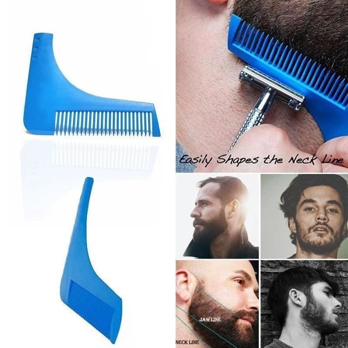 Outil de Rasage Professionnel Barbe Lignes Parfaites et Symétrie en ...