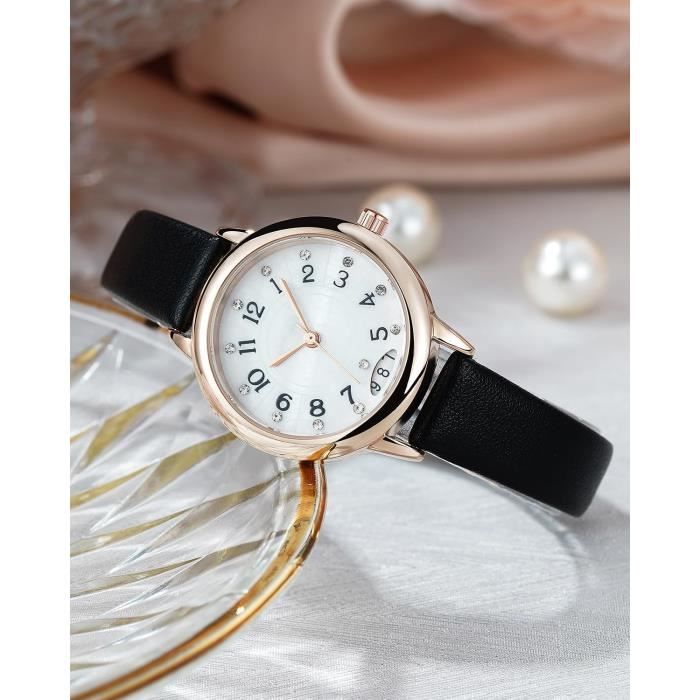 Montre cadran nacre femme deals