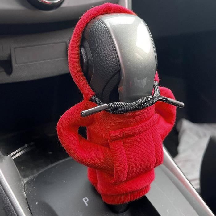 Mini Sweat à capuche pour pommeau de levier de vitesse de voiture