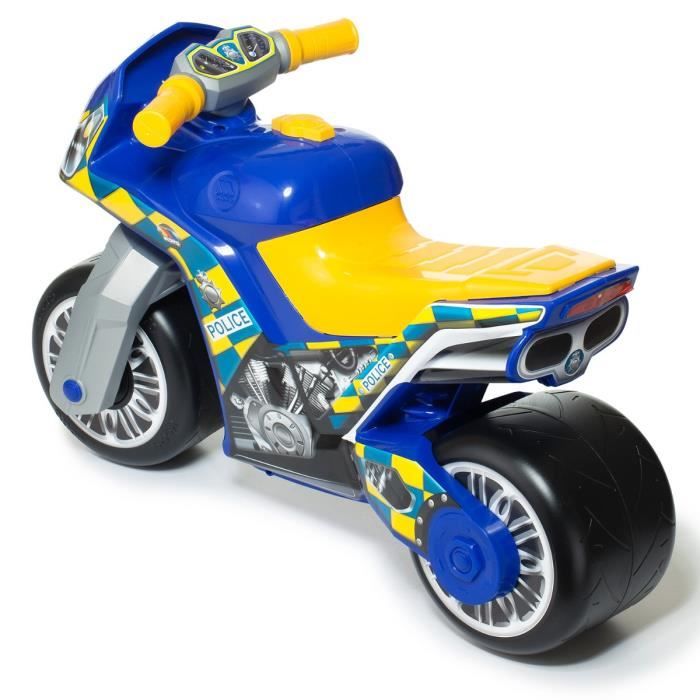 Trotteur MOLTO Cross Police Tout terrain Bleu Cdiscount