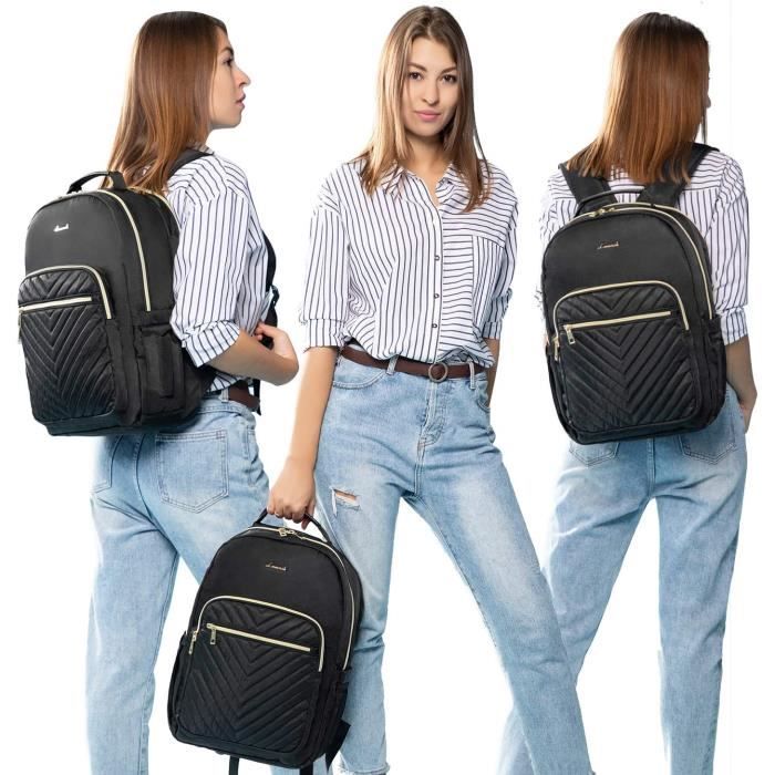 LOVEVOOK sac à dos femme élégant sac à dos sac à dos imperméable