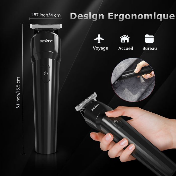Tondeuse Barbe Et Cheveux Sans Fil Rechargeable - électrique, Générique, Pratique Pour L'entretien
