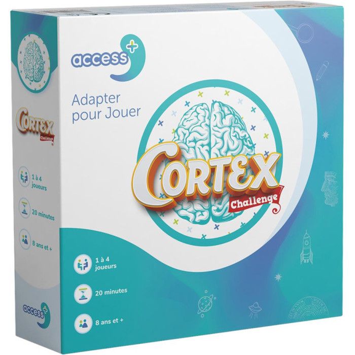 Jeu d'ambiance - Asmodee - Cortex Challenge Access+ - 2 joueurs ou plus ...