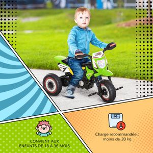 Tricycle Enfant Fascol 4en1 – Bleu – Occasion