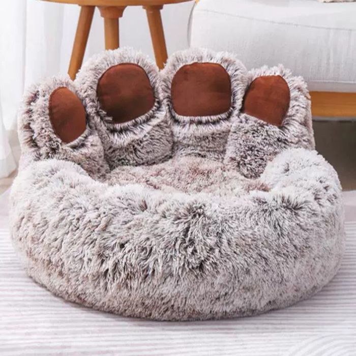 Panier Pour Chien/chaton De Noël - Coussin Chaud Antidérapant, Lavable, Tailles S Et M, Design Traîneau