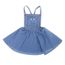 Robe A Bretelles Motif Chat Denim Bleu En Tissu Vetement Accessoires Pour 1 3 Bjd Poupee Jouet Cadeau Enfant Fille Achat Vente Poupee Cdiscount