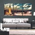 No Frame Tableau Toile Peinture 3 Piece Londres Peinture A L Huile Paysage Moderne Peinture Decorative Pour Salon Assis Decors Achat Vente Tableau Toile Cdiscount