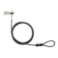 HP Câble de verrouillage T0Y16AA Essential - 1,22 m - Noir - Acier galvanisé - Pour Ordinateur Portable-0