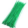 collier de serrage plastique,serre cable plastique grün 2,5 x 200 mm 8 kg 2,5 x 200 mm Cables en Nylon 100[S292]-0