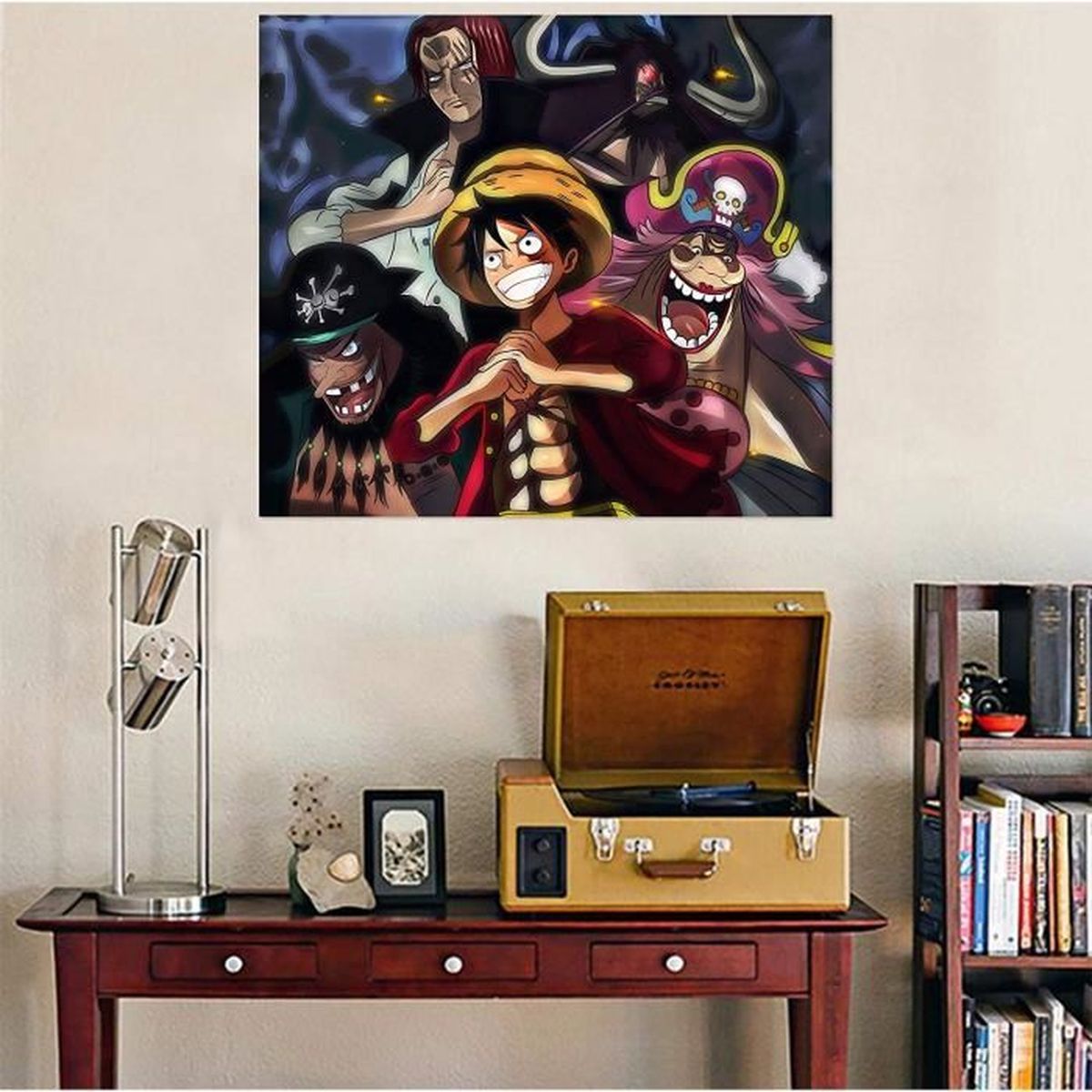 3d One Piece 6 Japan Anime Fond D Ecran Mur Peintures Murales Amovible Peinture Murale Auto Adhesif Papier Peint Cdiscount Bricolage