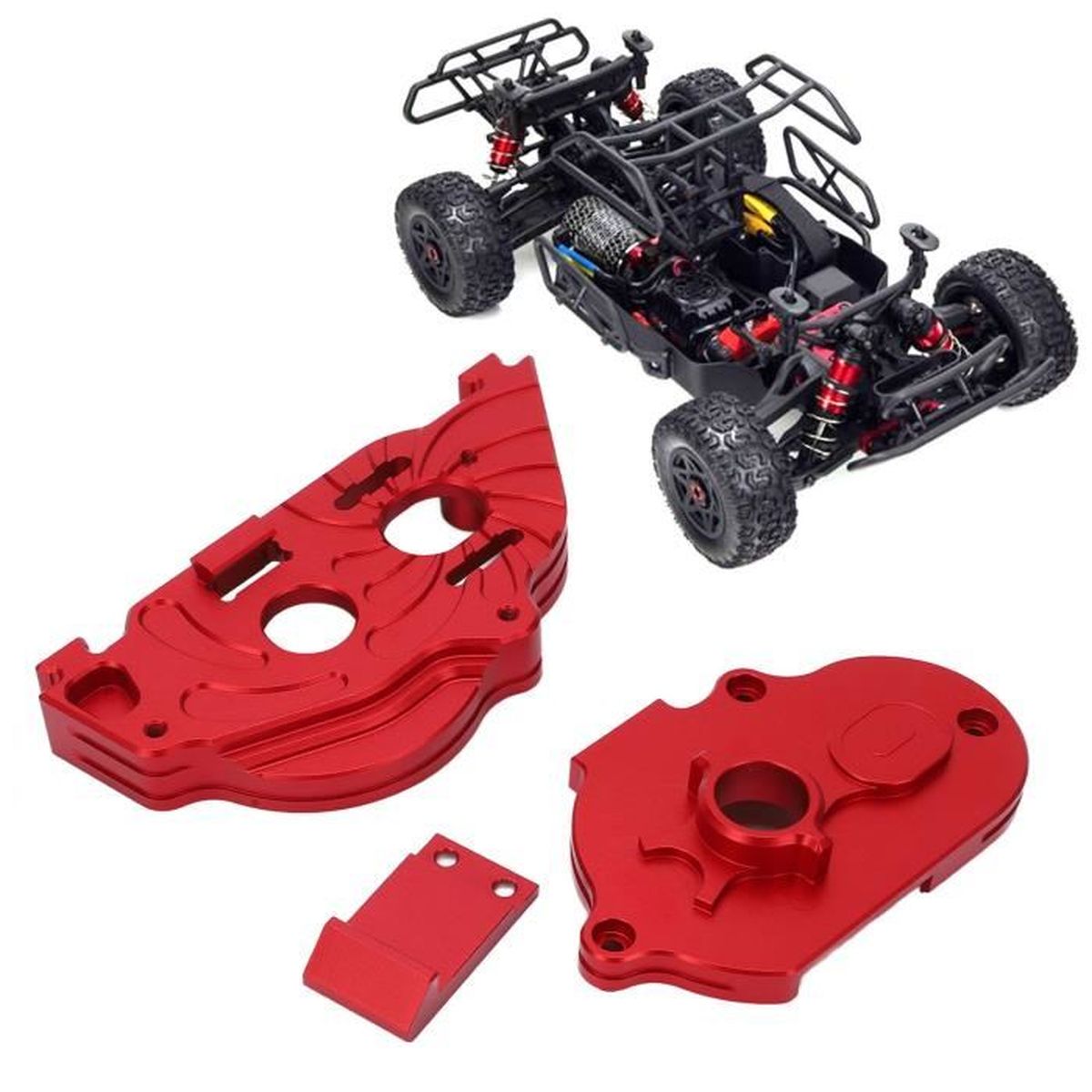 Kit De Montage Magnétique Pour Carrosserie HSP 1/10 – Alliage Aluminium, Angle Réglable