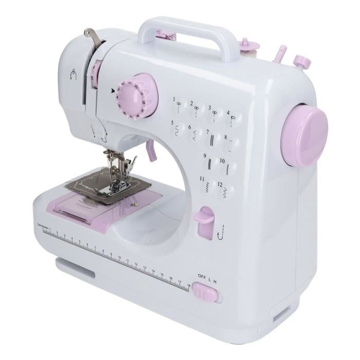 HAO-GOTOTOP Machine à coudre domestique électrique avec fonction de ...