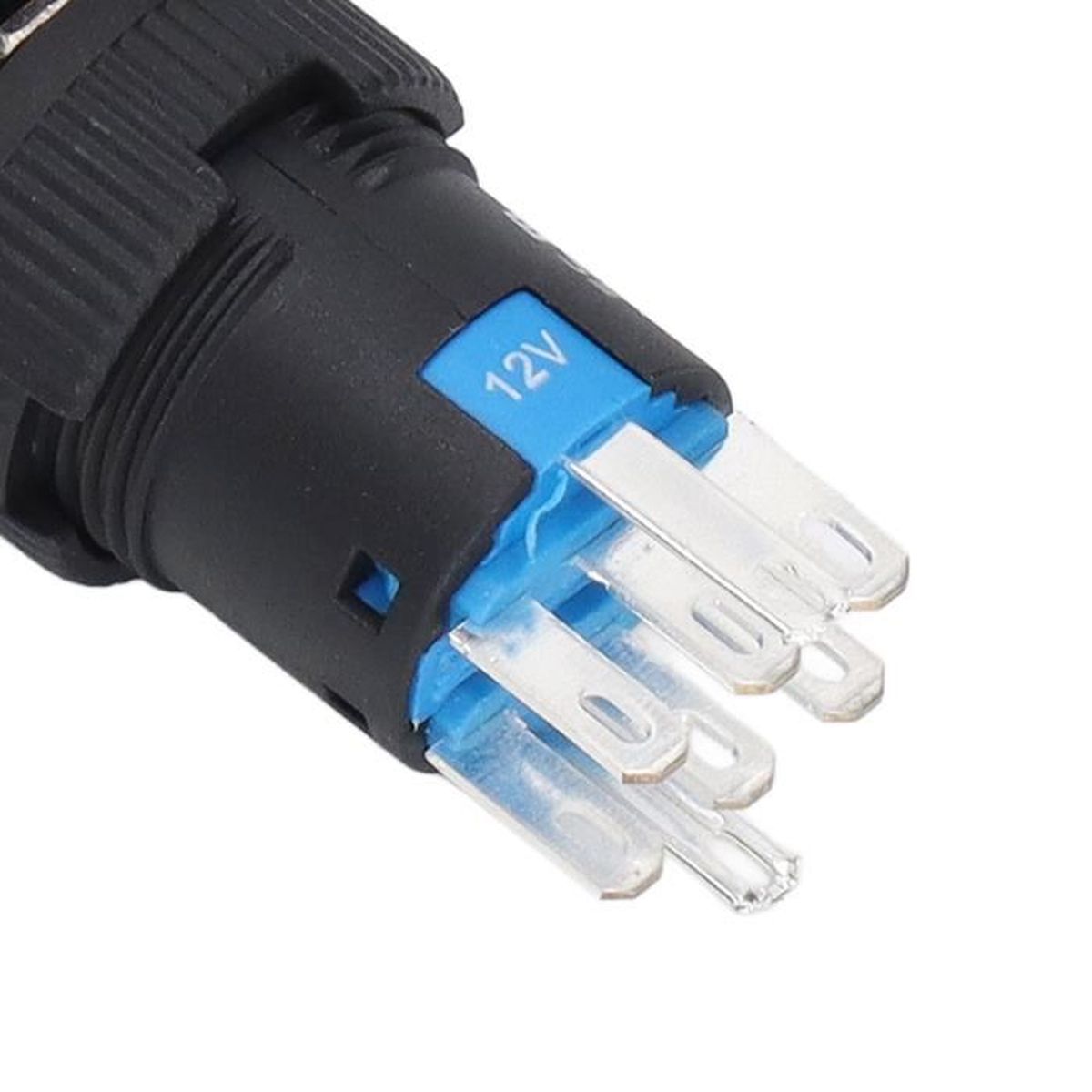 Commutateur à Bouton Poussoir, AC220V-380V 10A Bouton Marche Arret, Bouton Arret Urgence - 1
