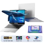 ACEMAGIC Ordinateur Portable,15,6'' FHD 16Go DDR4 512Go SSD, intel Quad-Core N97(Jusqu'à 3,60 GHz),WiFI,BT5, USB3.2,Type C,(Argent)