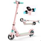 Trottinette Electrique Enfant ELSCOOT S3 Pliable - Léger Ultra Portable - écran LCD - 130W - 8 km - Pour 6 à 12 ans- Rose