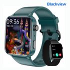Montre Connectée Homme Femme SmartWatch Blackview R30PRO Bluetooth IP68 Etanche pour Samsung Sony Huawei Xiaomi Android iOS Vert