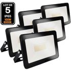 Projecteur LED 100W Ipad Blanc froid 6000K Haute Luminosité - EUROPALAMP - Lot de 5 - Etanche IP65