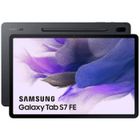 Tablette Samsung Galaxy Tab S7 FE en noir (Mystic Black), écran 12,4" Quad HD +, 2560 x 1600 pixels, Android, WiFi, CPU Octa-core