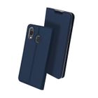SENSBUN Coque Samsung Galaxy A40, Étui Portefeuille de Cartes Flip PU Cuir avec Fonction Stand Antichoc Coque Housse pour Galaxy A40,Bleu