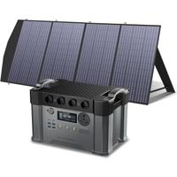 ALLPOWERS S2000 Pro Station d'alimentation portable avec panneau solaire pliable de 200W, 1500Wh 2400W (surtension de 4000W)