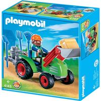 Playmobil - Agriculteur avec tracteur 4143 - La ferme - Playmobil Country - Mixte - A partir de 4 ans