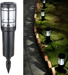 LAMPE DE JARDIN  Lot de 8 lampes solaires pour jardin, spots solair