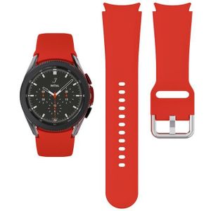 BRACELET MONTRE CONNEC. Galaxy Watch4 44mm - rouge - Bracelet En Silicone,  Bracelet Connecté Pour Galaxy Watch 4