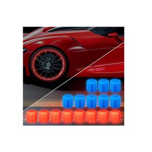 Chapeaux de tige de valve,Valves de pneus de roues de voiture 4 pièces Chapeaux de tige de valve,Valves de pneus de roues de voiture 4 pièces