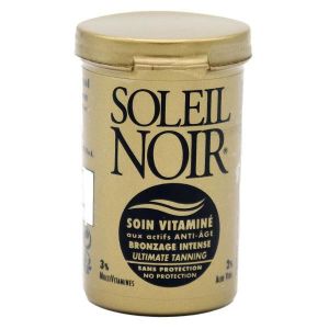 ANTI-ÂGE - ANTI-RIDE Soleil Noir Visage Soin Vitaminé Bronzage Intense 