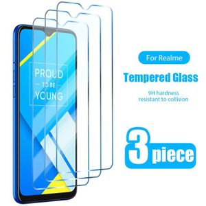 Haut Définition Verre Trempé OPPO Realme C20/C21 AOKUMA Facile Installation 0.26mm Film Protection écran OPPO Realme C20/C21 Verre Trempé Lot de 2 