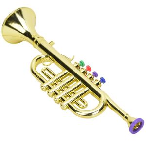 TROMPETTE Garosa Trompette Enfant instrument de musique à corne Toddler Toy trompette de saxophone, trompette pour enfant, musique cornet