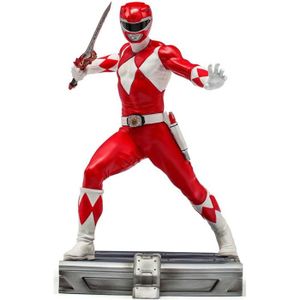 STATUE - STATUETTE Iron Studios Power Ranger - Red Ranger Statue Figurine Art Scale 1/10