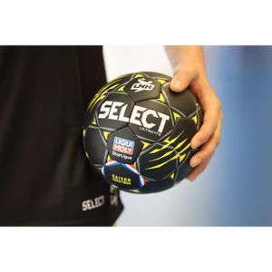 BALLON DE HANDBALL Ballon Select Ultimate Replica LNH 2023 - black/yellow - Taille 0